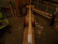 die Enden hab ich einfach mal mit Farbe <br />versiegelt