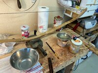 Vorbereitung zum Auftragen der Sehnen