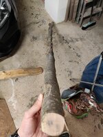 Reflexe Seite ist voller Knoten