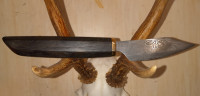 Rest von nem anderen Damastprojekt, Bronze und selbst geerntete Mooreiche