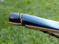 Untere Nocke gerade, damit ich mir nicht die Schuhe durcbohre