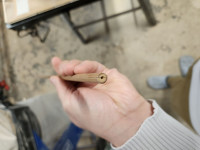 Nicht ganz mittig angesetzt