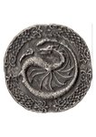 Die Niete, ca. 2,5 cm im Durchmesser