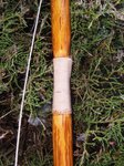Griffwicklung mit Pfeilauflage,<br />Rückenseitig...