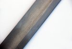 die Klinge ist scharf ausgeschliffen
